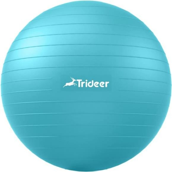 Extra Thick Yoga Ball Exercise Ball, 5 Sizes Ball Chair, Heavy Duty Swiss Ball - Picture 1 of 7